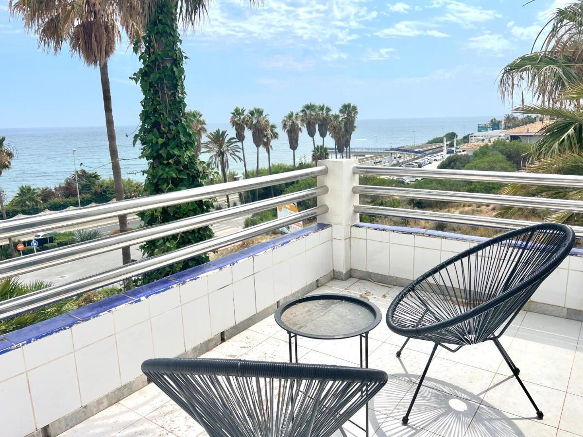 Fabulous Vacation In A 2 Bedroom Townhouse With 2 Terraces Overlooking The Sea, Suitable For 6 People 3 Swimming Pools Tennis And 200 Mts From The Sea El Faro Exterior photo